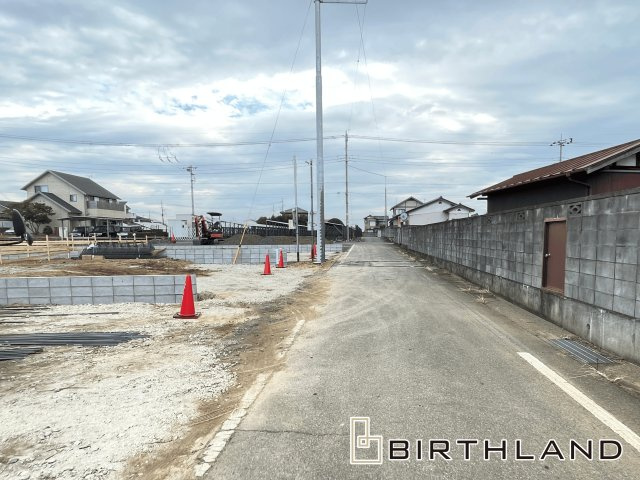 新築建売・新築戸建て　太田新田上江田町　GRAFARE　全6棟の前面道路含む現地写真