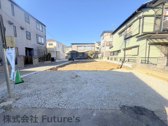 三郷市東町　新築平屋戸建　全1棟の外観|現地の写真になります。
