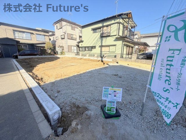 三郷市東町　新築平屋戸建　全1棟の外観|現地の写真になります。