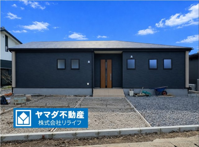 リーブルガーデン　岐阜市日野東1丁目　全1区画分譲の外観|■1号棟
■YAMADA電機の　ヤマダ不動産　株式会社リライフ　岐阜店■
省エネ・耐震性◎の一建設の家。　
日本の風土に調和する木造軸組工法。フラット３５はＳＡを取得！１０年間の金利優遇あり！　