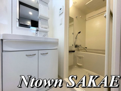 【洗面所】 | エステムコートナゴヤグランツ | 脱衣スペースもあります