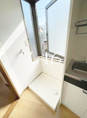 【設備】 | 千駄ヶ谷ＳＫＹ．ＨＩＬＬＳ | 洗濯機置場です。