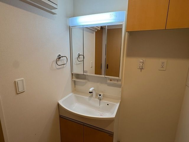 エスポワール正保の洗面所|ゆったりとスペースのある洗面所