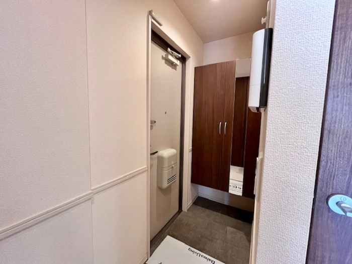 Ｄーｒｏｏｍ松葉の玄関|シンプルで使いやすい玄関です