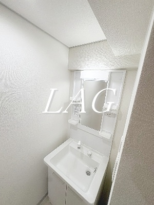 【洗面所】 | カーサケイワイNo.2 | 洗面台です。