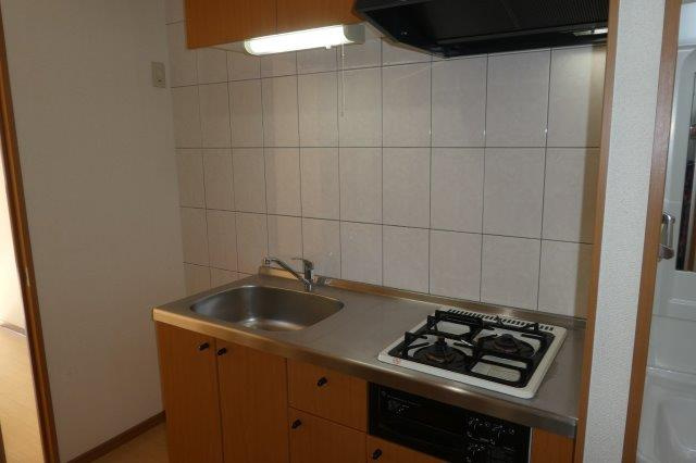 ペルソナ21のキッチン|2口ガスコンロ付きシステムキッチン