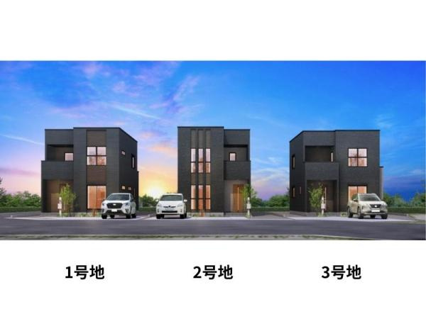 タマタウン美し野　3号地の外観|※外観パースはイメージです。