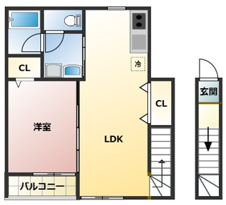 【間取り】 | TJ初島　A棟