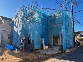 【外観】 | ただいま建築中です！人気の南側角地！陽当たり良好♪