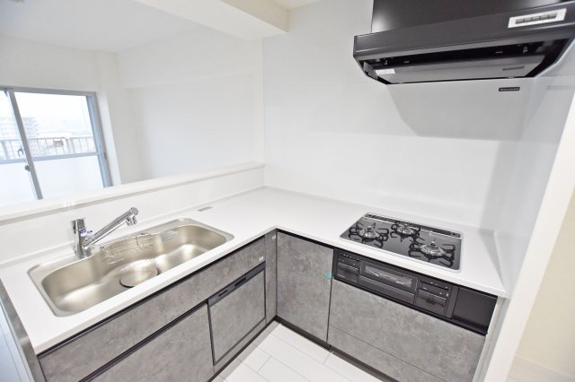 レックスタウン新高弐号館のキッチン|2025年12月撮影
