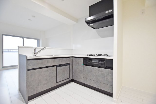 レックスタウン新高弐号館のキッチン|2025年12月撮影