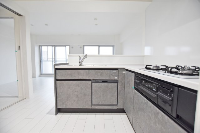 レックスタウン新高弐号館のキッチン|2025年12月撮影