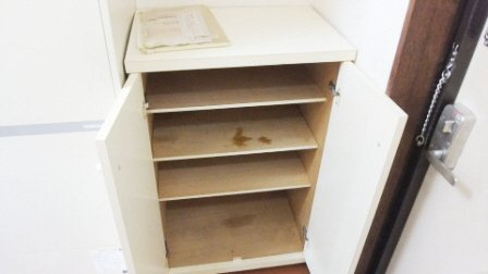 ドエル西船の玄関|下駄箱付いています