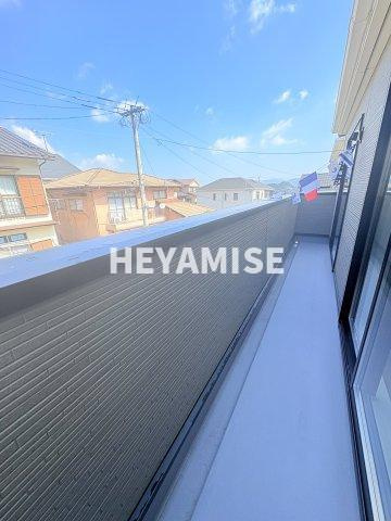 北栄町新築戸建のバルコニー