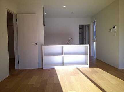 廿日市市佐方3丁目　新築一戸建ての居間・リビング