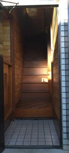 杉並区阿佐谷北１丁目の一戸建ての玄関