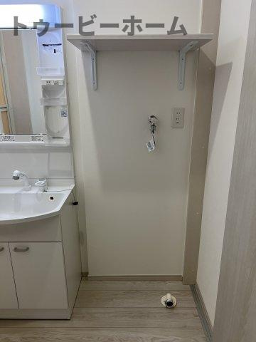 MELDIA入間市Ⅲの洗面所|洗面所です