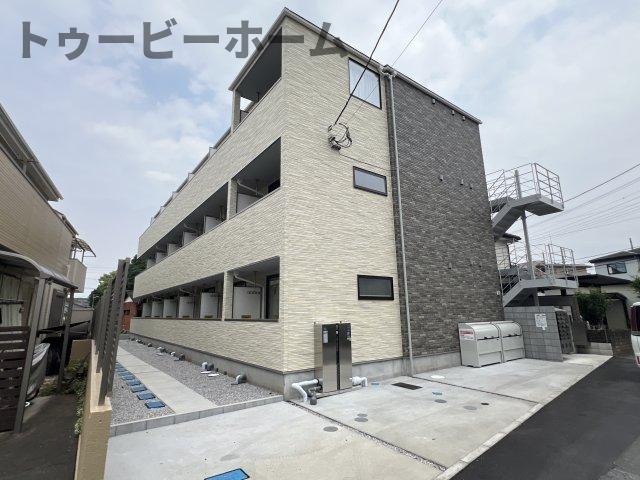 MELDIA入間市Ⅲの外観|外はこのようになっています