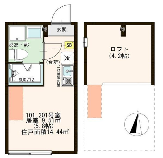 【間取り】 | ハーモニーテラス蓮根Ⅱ