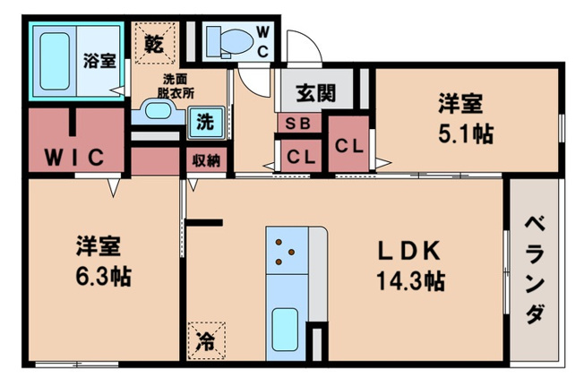 【間取り】 | D-residence墨江