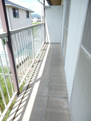 【バルコニー】 | コーポラス高島新屋敷