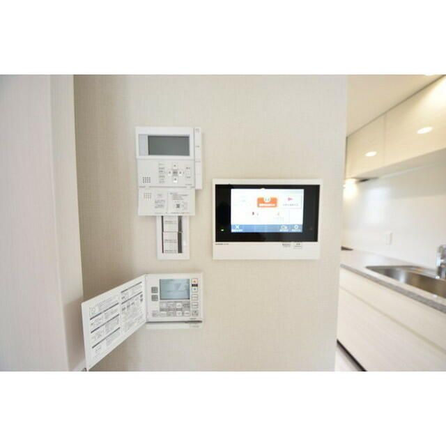 ３４３レジデンス後楽園（オープンレジデンシア）のセキュリティ|モニター付きインターホンです。