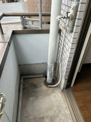 センチュリー21のバルコニー|洗濯機はベランダ設置
