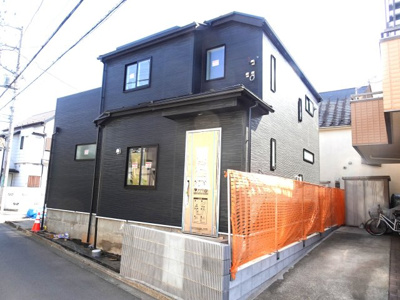 【外観】 | 新築　東大沼　小田急線　相模大野駅　横浜線　古淵駅 | 2026.4.12 撮影
角地　土地124.95㎡　建物101.28㎡