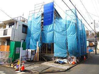 【区画図】 | 新築　東大沼　小田急線　相模大野駅　横浜線　古淵駅 | 東南角地　カースペース２台