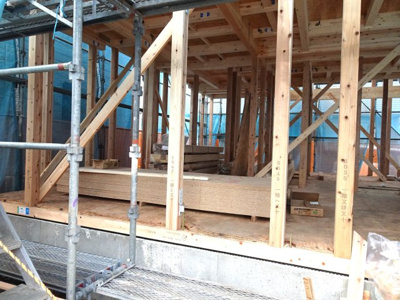 【外観】 | 新築　東大沼　小田急線　相模大野駅　横浜線　古淵駅 | 詳細　角地　土地124.95㎡　建物101.28㎡