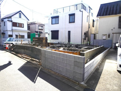 【外観】 | 新築　東大沼　小田急線　相模大野駅　横浜線　古淵駅 | 詳細　角地　土地124.95㎡　建物101.28㎡