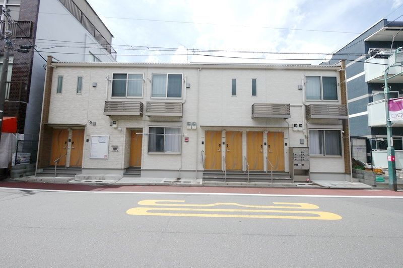 板橋区大谷口北町のアパートの外観