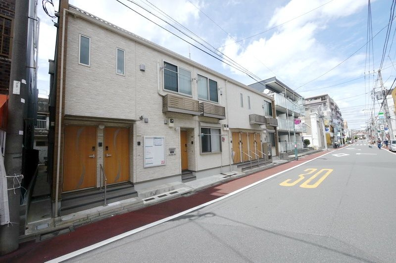 板橋区大谷口北町のアパートの外観
