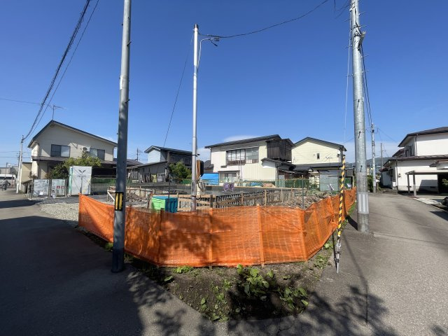 新築戸建・新築建売　会津若松市城西町3期　城西小・第四中の前面道路含む現地写真