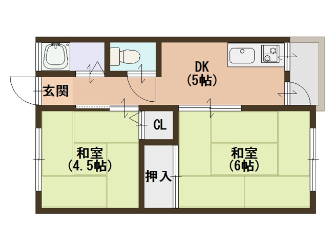 【間取り】 | グリーンマンション