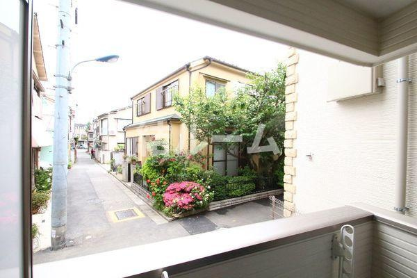 板橋区稲荷台のアパートの展望