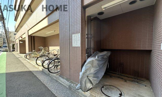 マークミュー横濱シティフロントの駐輪場