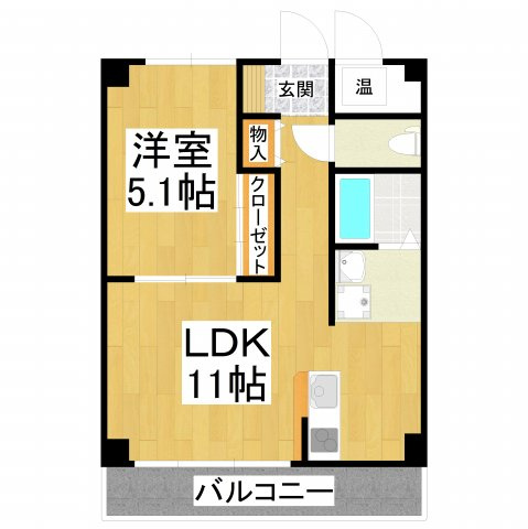 【間取り】 | ベステ北野田