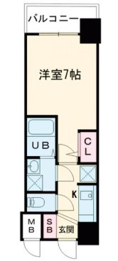 【間取り】 | S-RESIDENCE難波大国町Tres