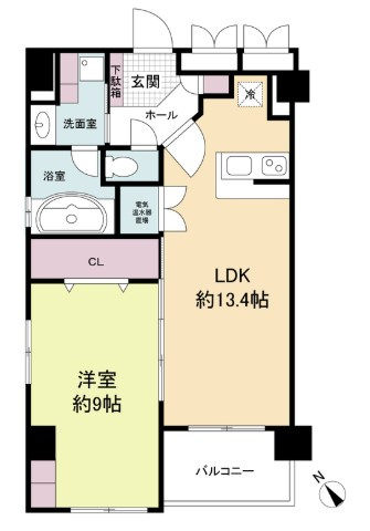 【間取り】 | グレンパーク梅田北