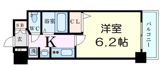 【間取り】 | エステムコート新大阪Ⅵエキスプレイス　
