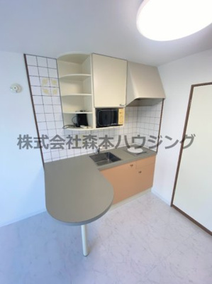 【キッチン】 | 　レナジア大和田 | きれいなキッチンです