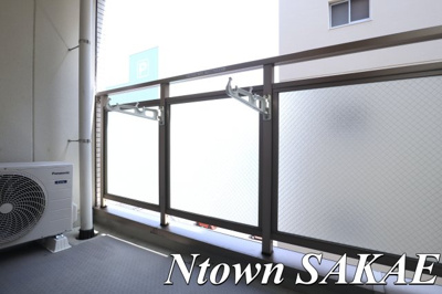 【バルコニー】 | アンジュール栄 | 落ち着いた時間を過ごせるバルコニーです