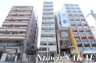 【外観】 | アンジュール栄 | 外観は落ち着いています