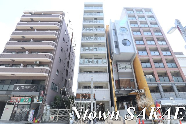 【外観】 | アンジュール栄 | 外観は落ち着いています