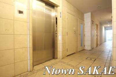 【ロビー】 | アンジュール栄 | ゆとりのあるロビーです