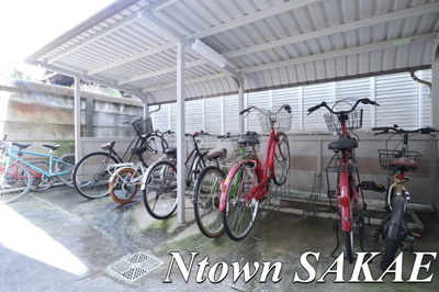 【その他共用部分】 | アンジュール栄 | 駐輪場です