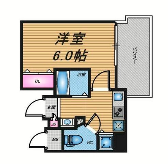 【間取り】 | プレサンス天満ステーションフロント