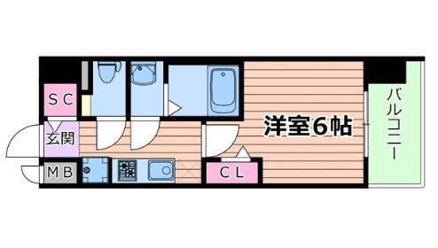 【間取り】 | プレサンス深江橋ラヴィゲート