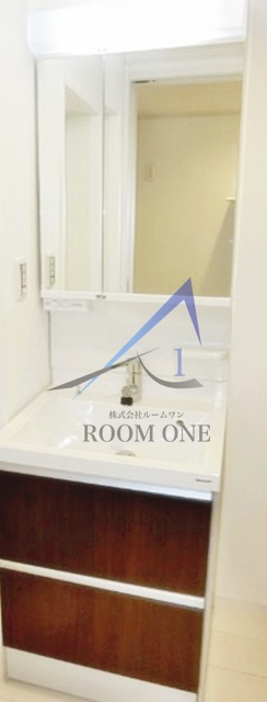 ハーミットクラブハウス宿河原の洗面所|洗面台です。